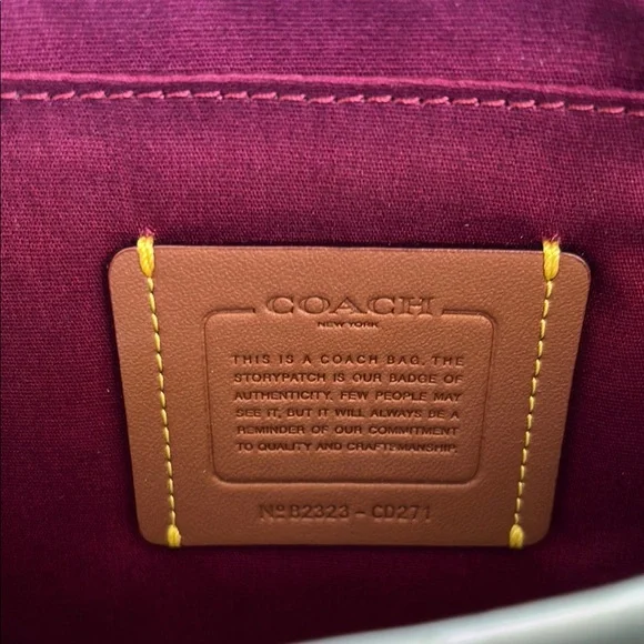 Coach Brown Signature Crossbody Bag - Picture 3 of 3